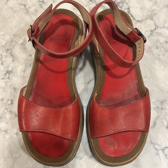 Dansko Vintage platform Sandals - Picture 4 of 9